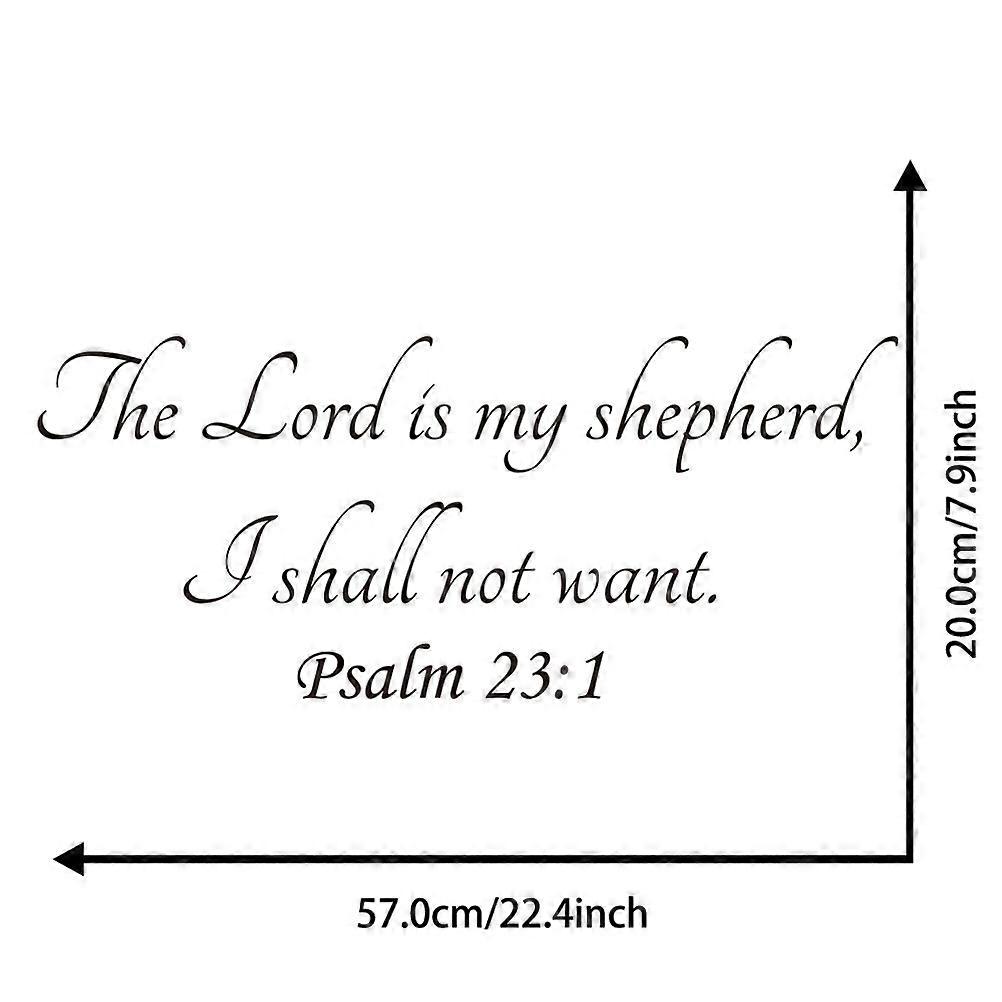 Creative Wall Sticker 23 Religious Decorations Vinyl Letters Decals