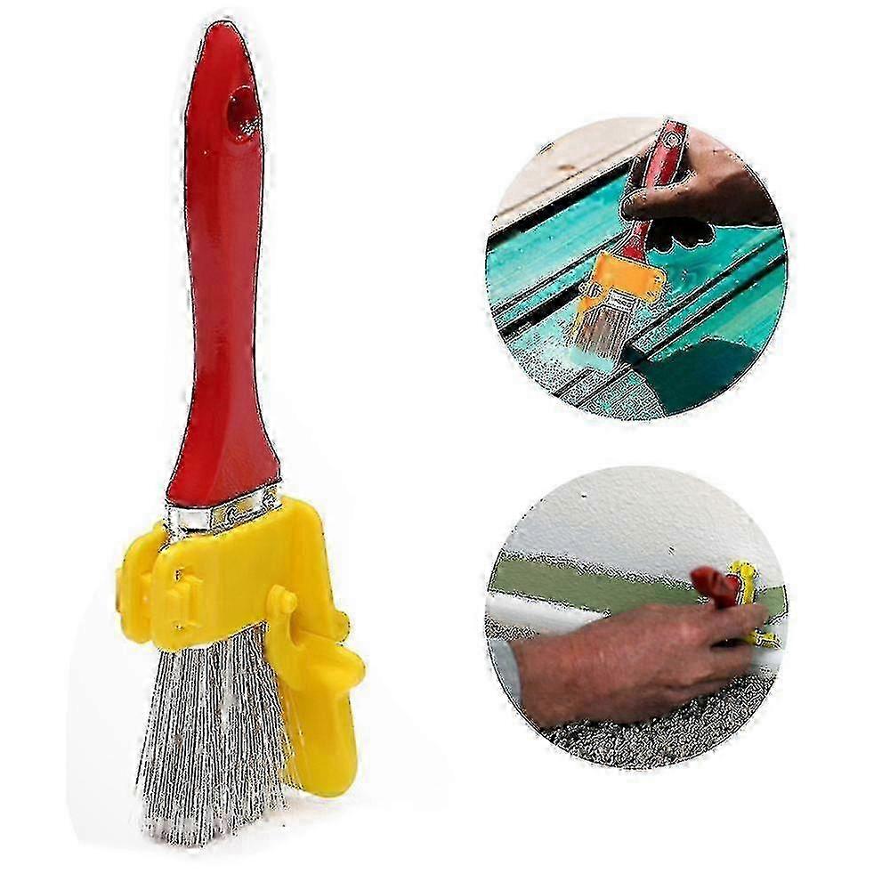 26-27 Angle Paint Brush and Roller Set for Flawless Wall Edges