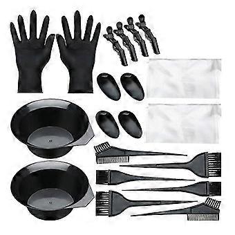 2026 Top Beauty Brand Stylish Professional Kit, Smooth Even Distribution With Long Tail Dye Brush, Complete Set Accessories For Diy Hair Color Kit, 20