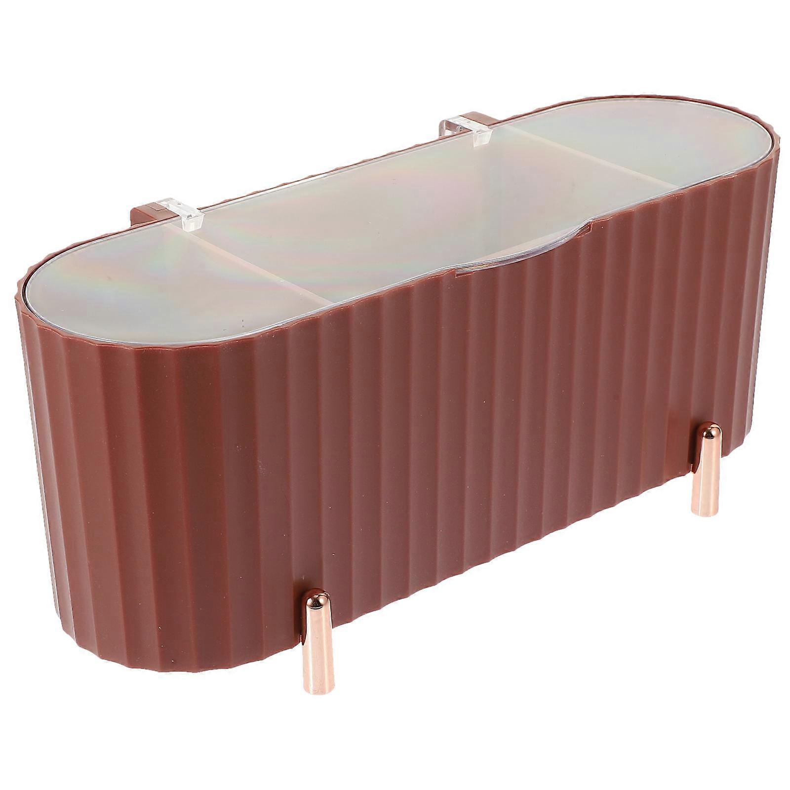 Cosmetics Cotton Container Multi-Functional Storage Box for Daily Use