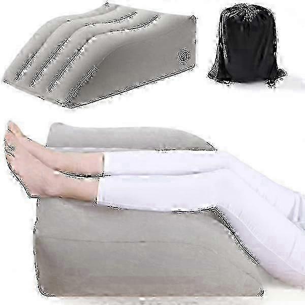 2025 Leg support pillow for elevation, inflatable bed pillow