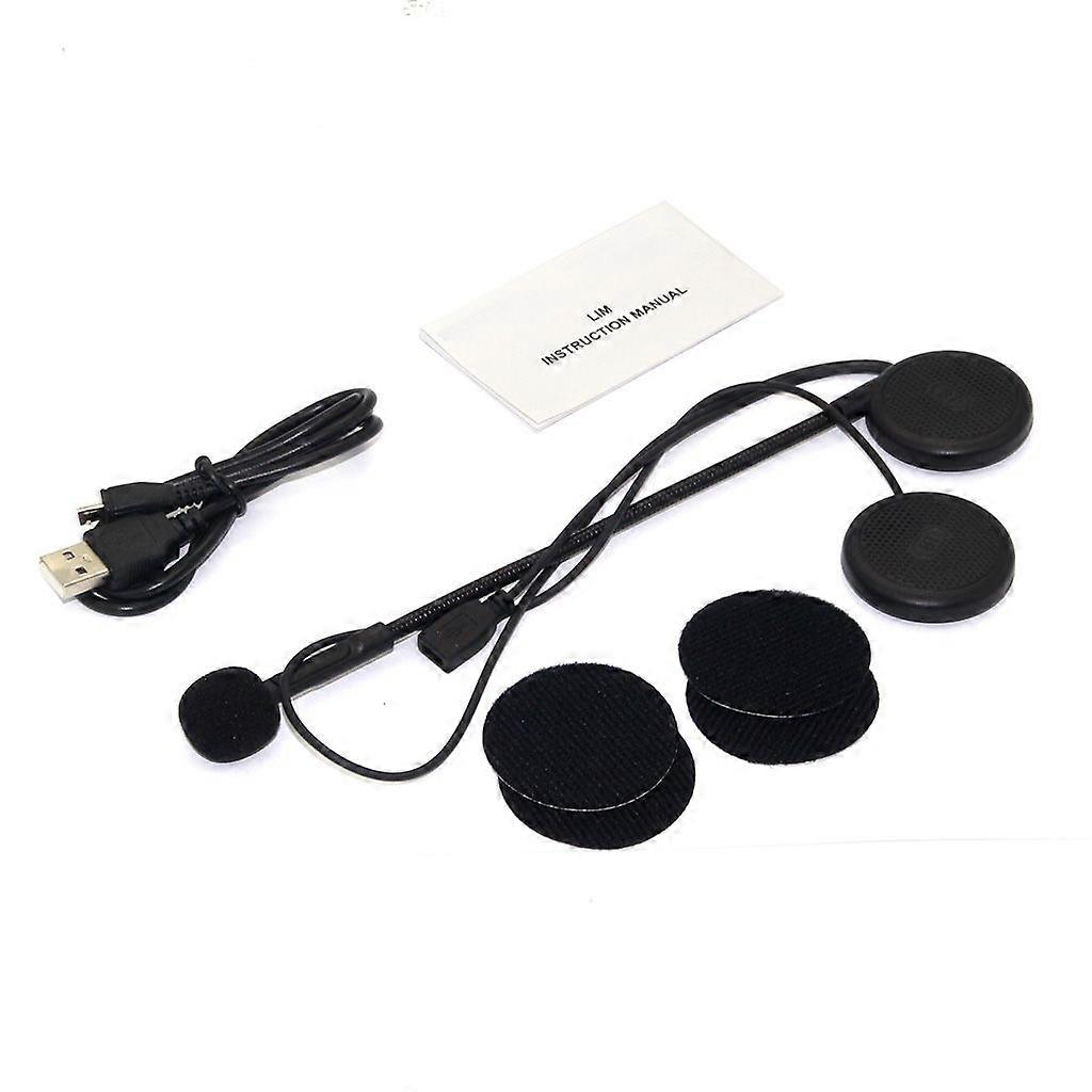Motorcycle Bluetooth-compatible Wireless Helmet Headset Battery Handsfree Call