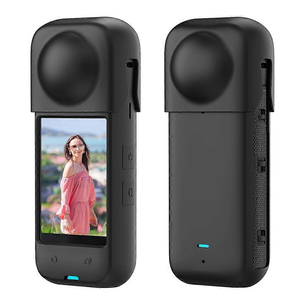 Silicone Protective Cover Case for X4 Action Camera Black