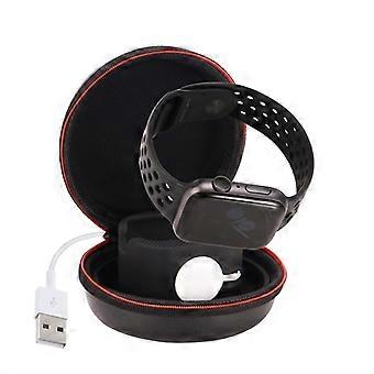 2-in-1-Ladestation für Apple Watch/AirPods, tragbare Schutzhülle und Aufbewahrungstasche für Reisen
