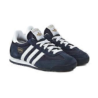 Adidas Dragon Men's G50919 Trainers Navy/White/Metallic Gold UK 9.5