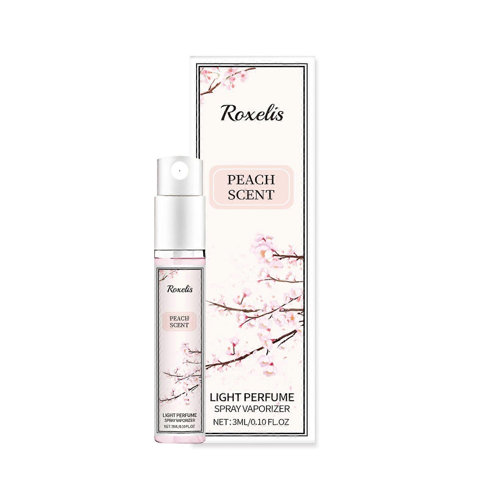 Peach Perfume Spray Contains Peach Extract, Citrus Fruit Extract And Jasmine Extract