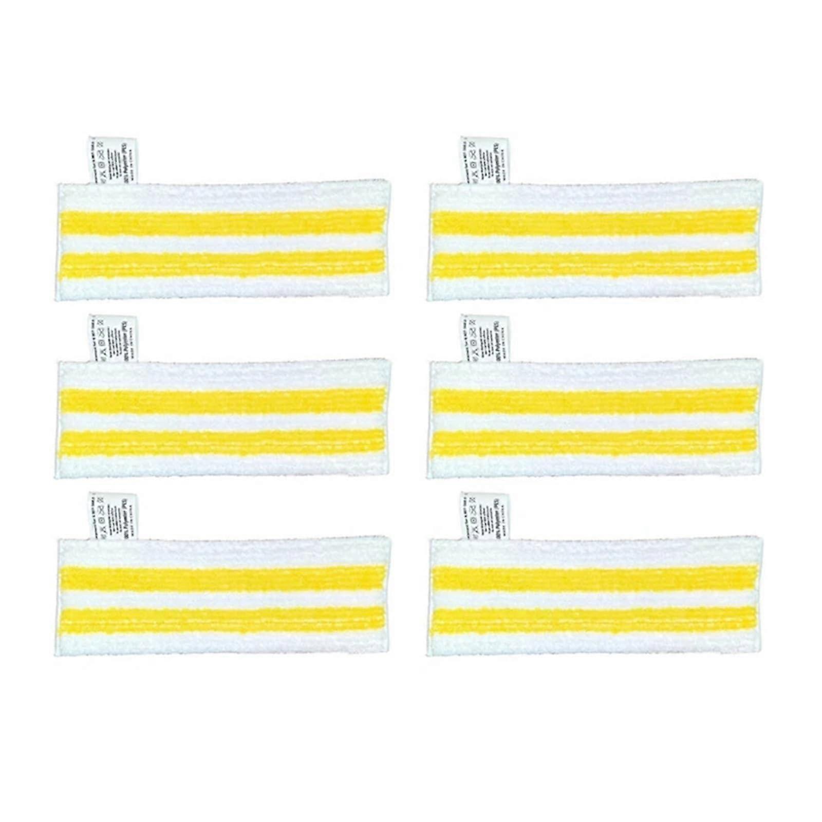 Steam Mop Replacement Pads for Karcher EasyFix SC2 SC3 SC4 SC5,  Microfiber Cloths 6Pcs