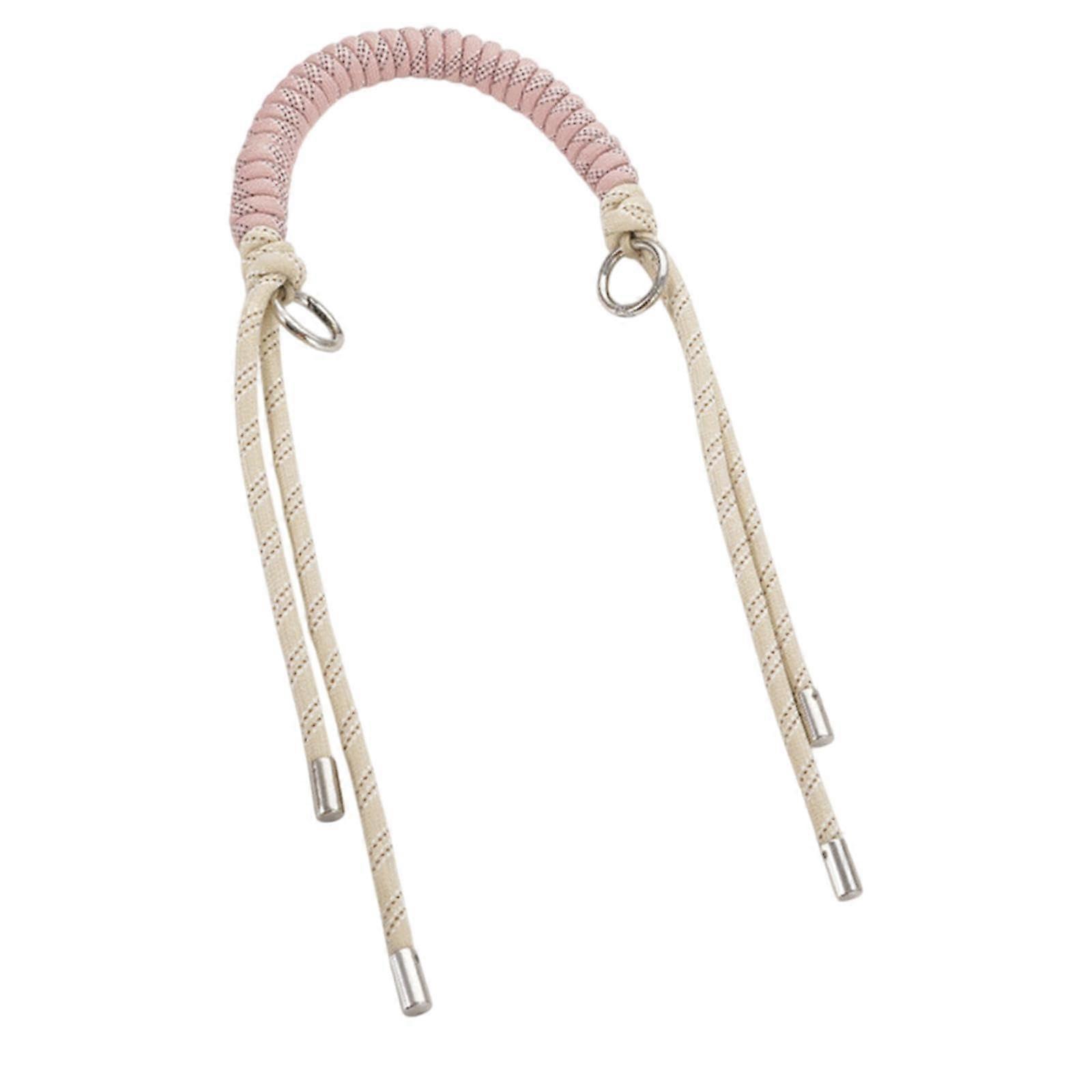 Bag Strap Replacement Adjustable Polyester Shoulder Strap Durable Woven Purple with Metal Buckle