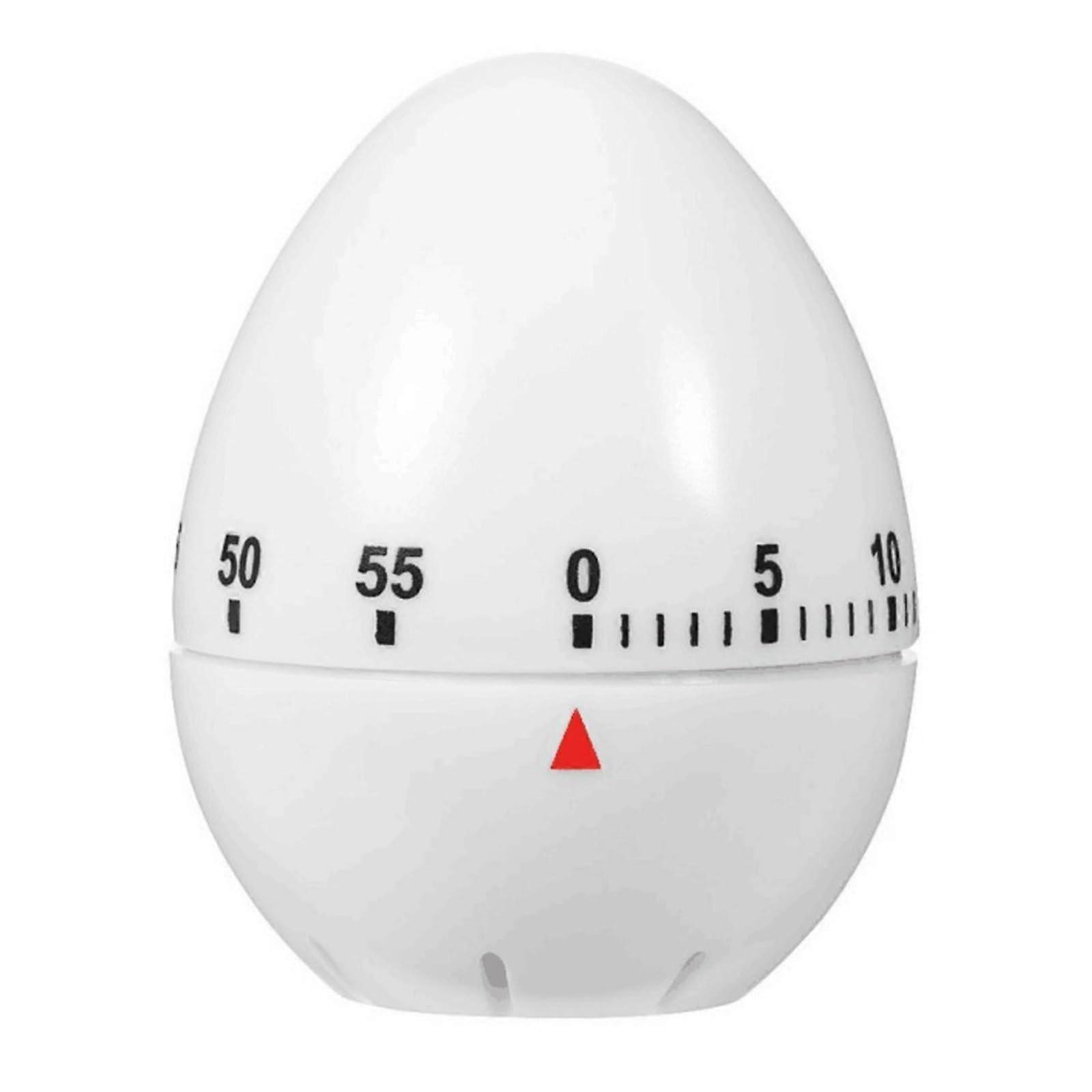 Kitchen Timer Egg Timer 60 Minute Mechanical Cooking Tool with Cute Egg Design for Baking and More