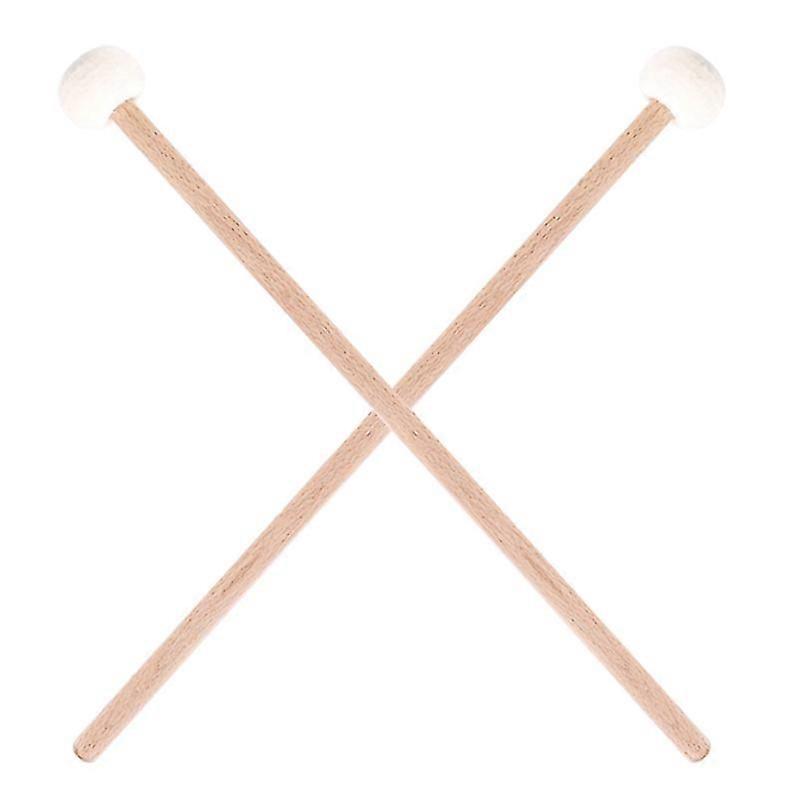 Lot de 2 maillets en feutre souple, 385 mm