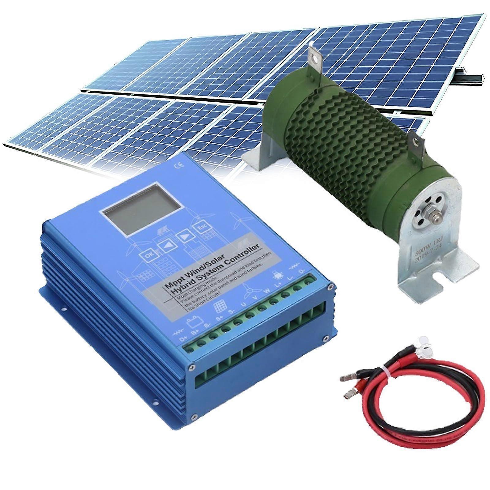 48V 12000W Wind Solar Hybrid Charge Controller with Dump Load for Off Grid Battery Charging