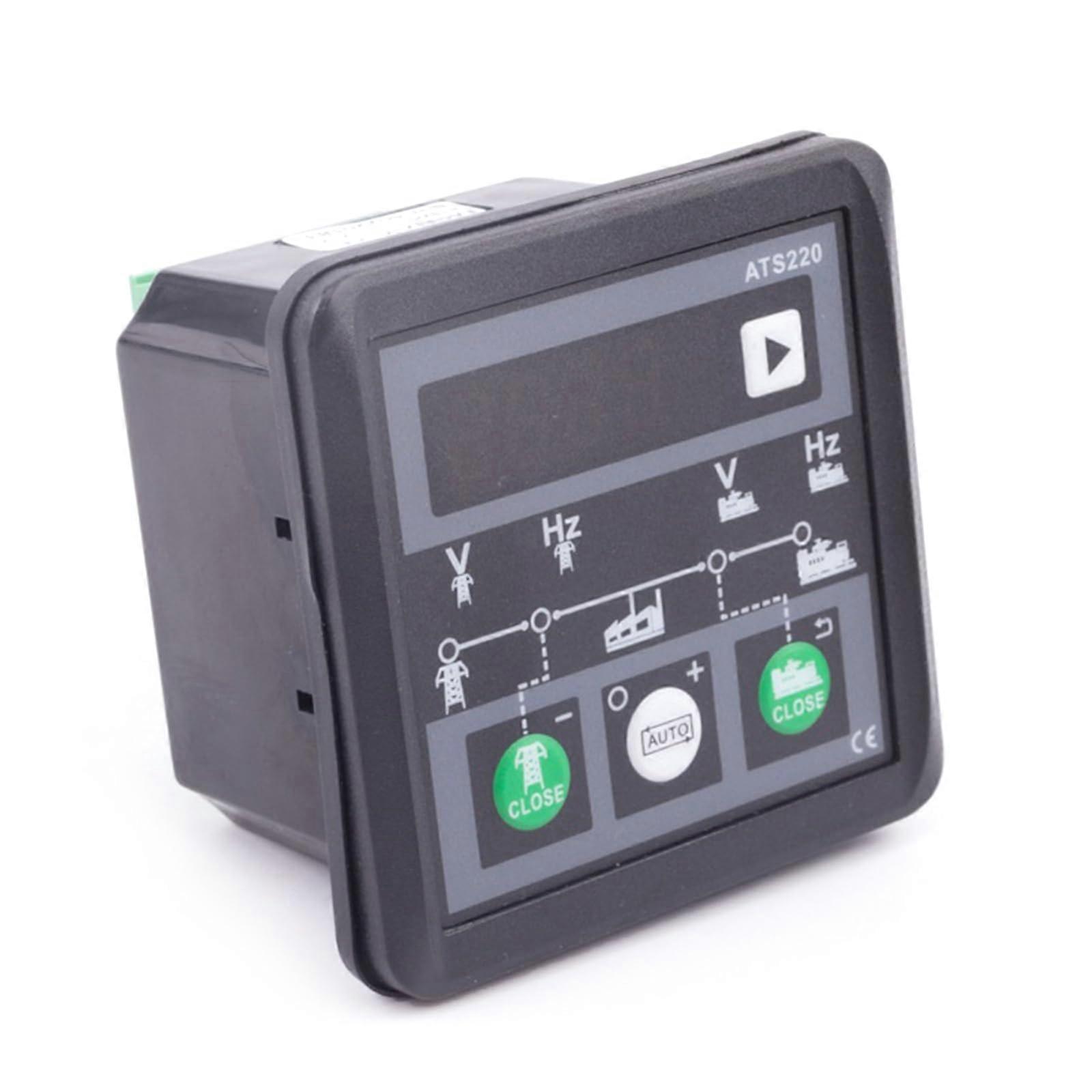 Automatic Transfer Switch Generator Controller Panel with RealTime Overload Protection ATS220