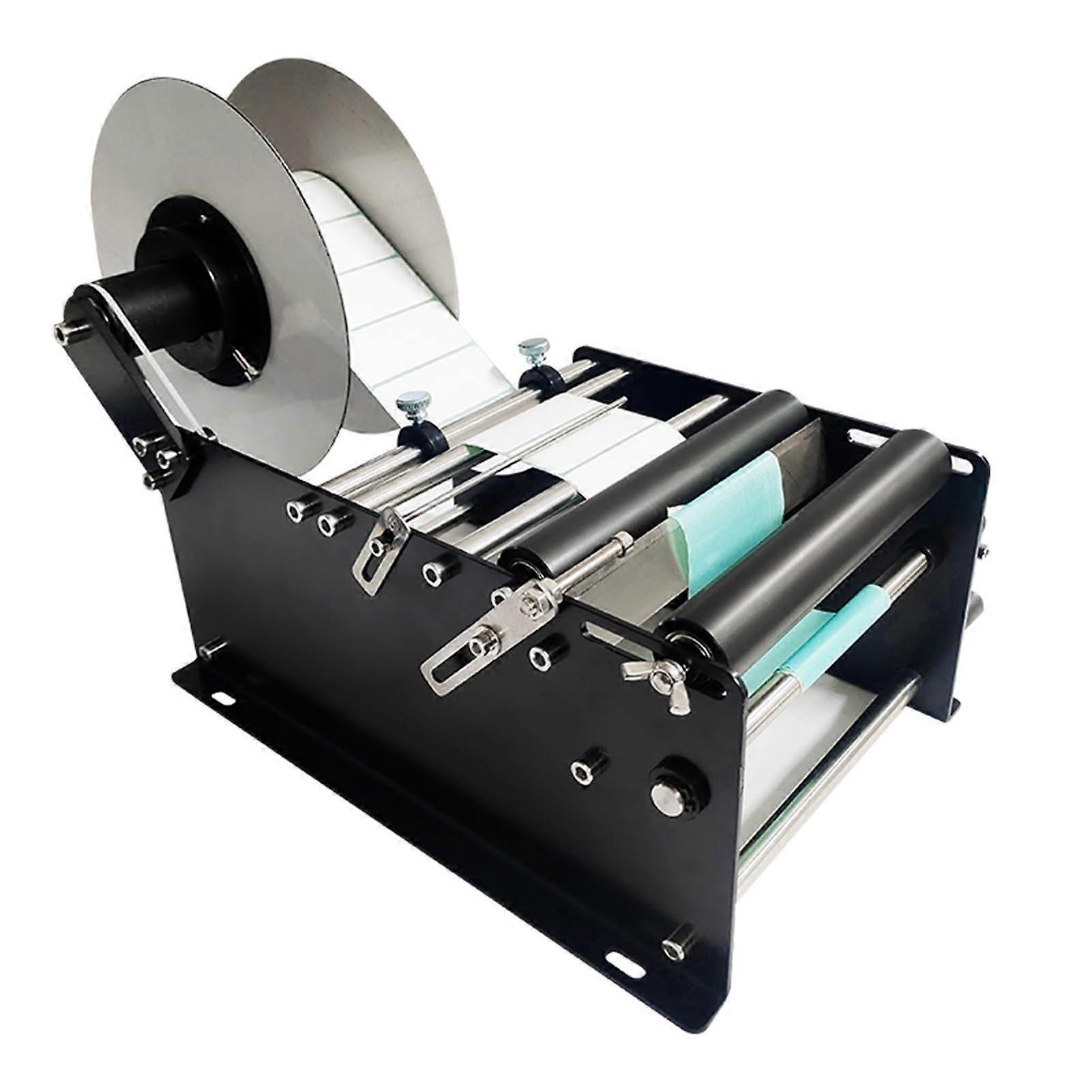 Manual Bottle Labeling Machine with Speed Precision for Round Plastic Jars and Small Bottles