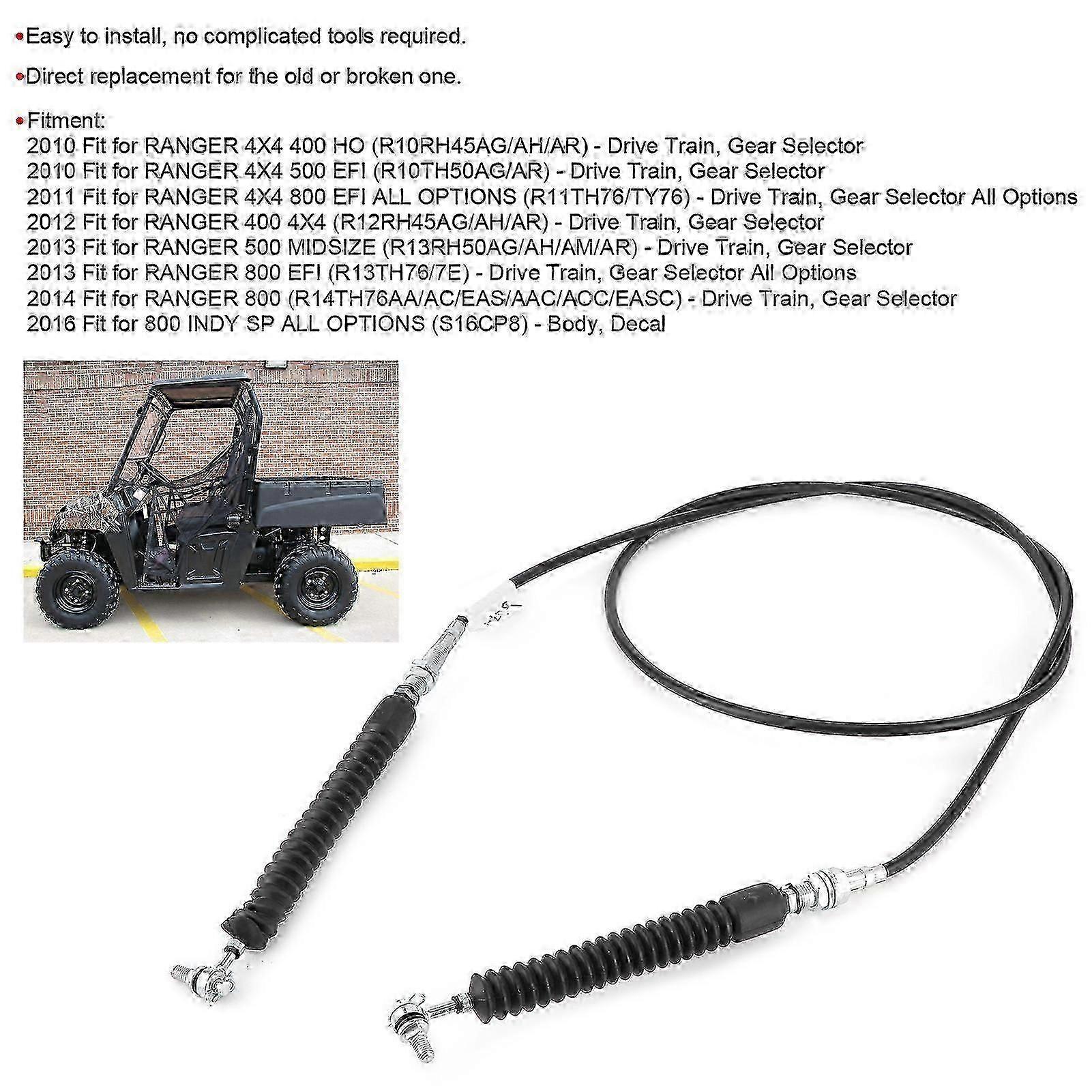 Polaris Ranger 400 500 800 Replacement Gear Shift Cable 7081614