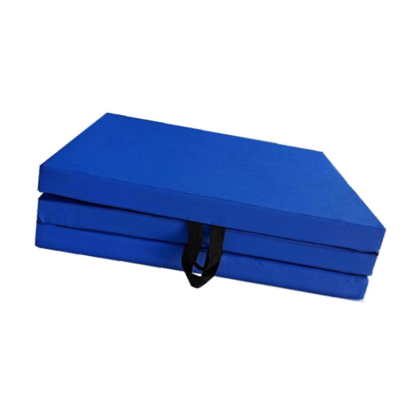 Foldable Exercise Mat with NonSlip Waterproof Surface and Extra Thick Cushion for Yoga Pilates