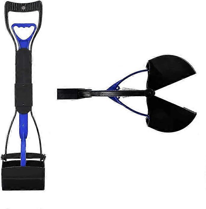 Portable Pooper Scooper with Long Handle Foldable Waste