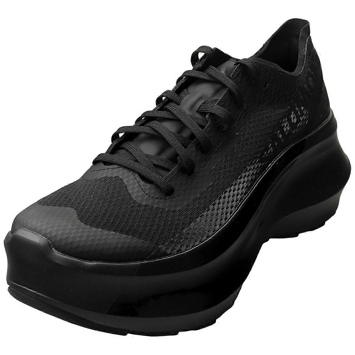 Salomon Phantasm Comme Des Garcons Unisex Platform Trainers in Black