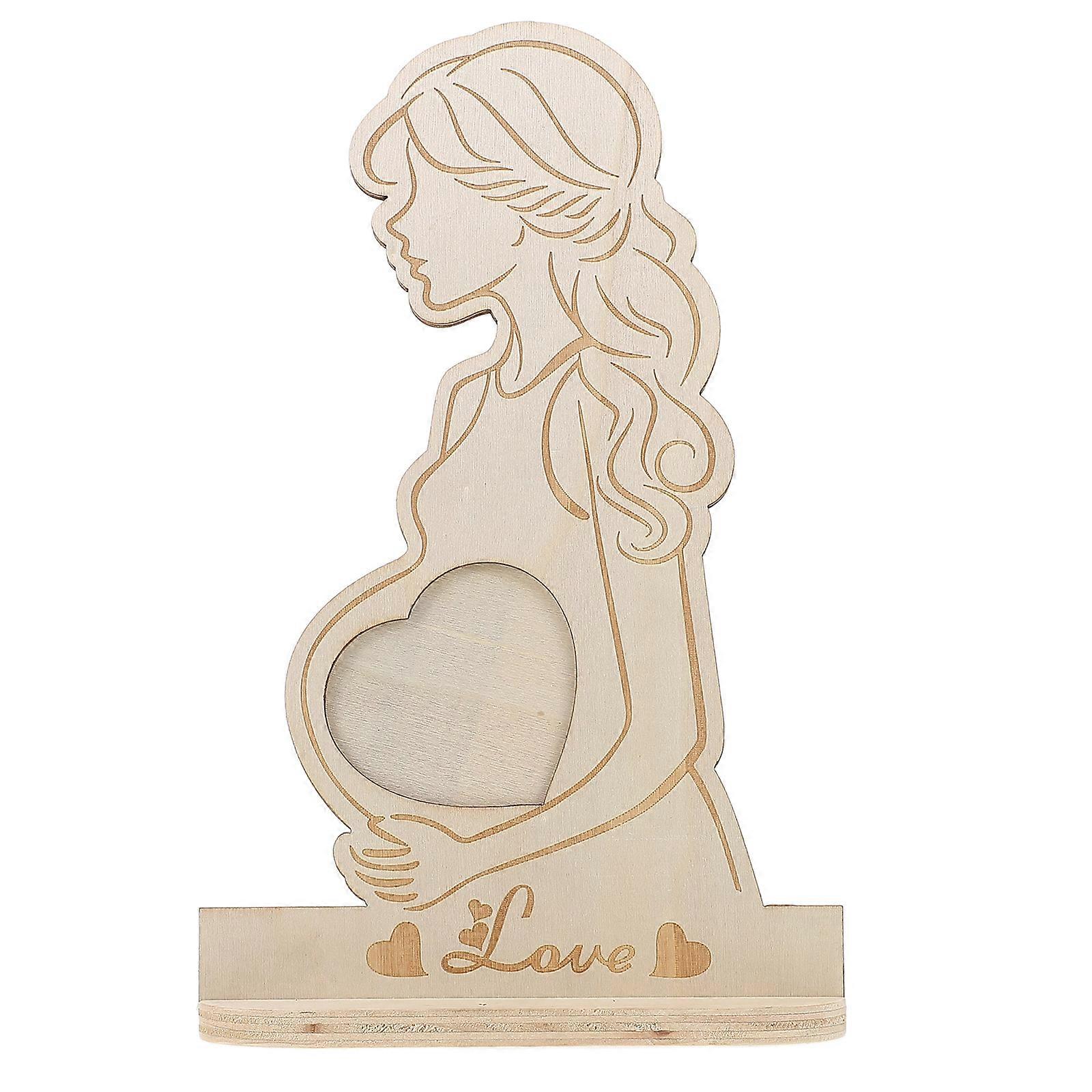 Baby Sonogram Photo Frame Wood Picture Frame for Keepsake