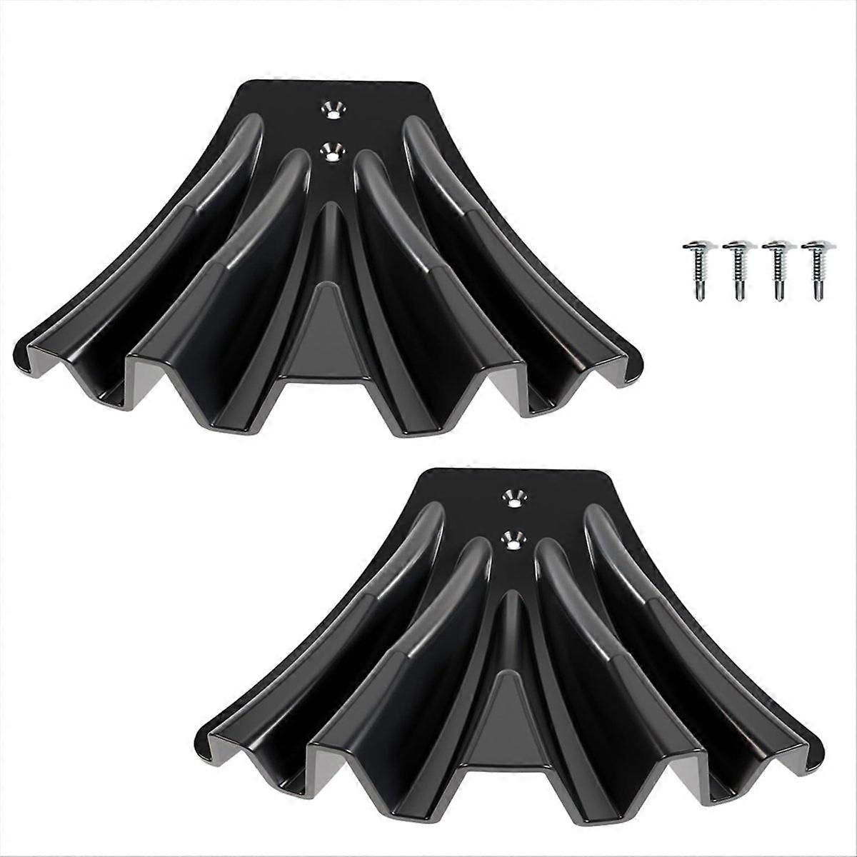 2PCS Gutter Downspout Diverter, Gutter Downspout Extensions Black