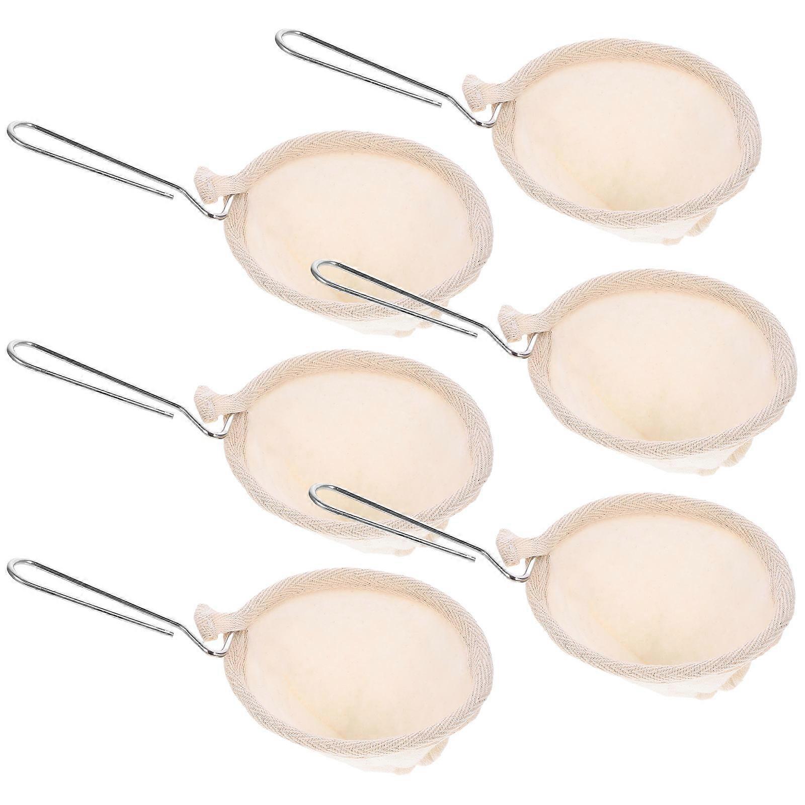 Coffee Filter Bag Fine Mesh Strainer Bags for Making Coffee 6Pcs Kitchen Set