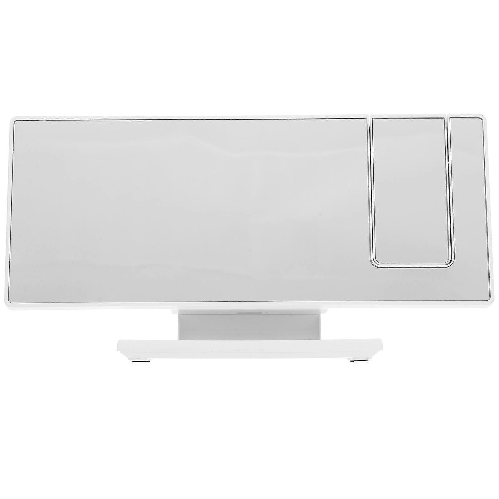 Projection Clock Alarm Clocks For Dormitories Led Projection Technology Brightness Adjustment Rectangular 1Set