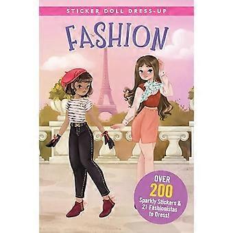 Moda Adesivo Bambola Dress-Up Libro