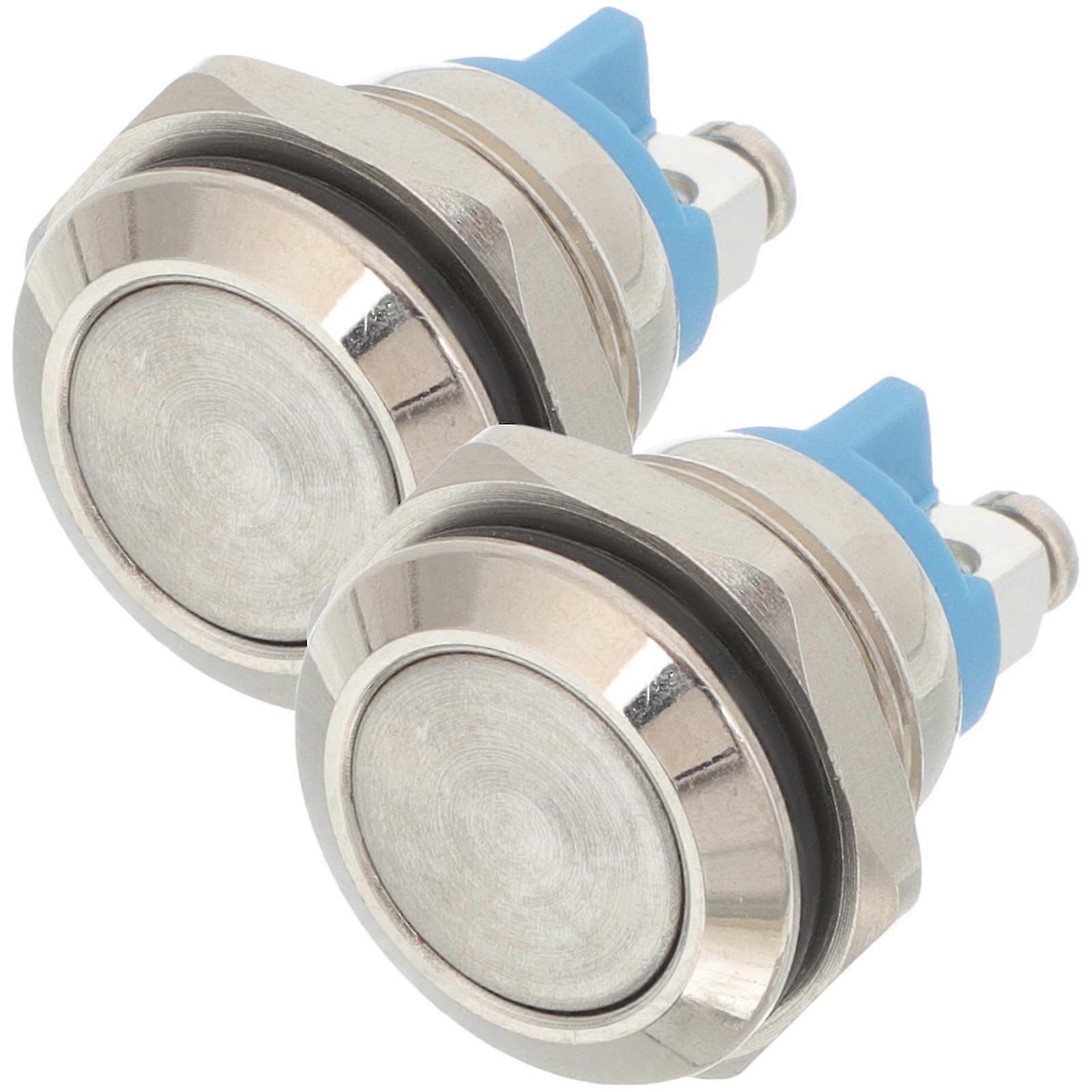 Home doorbell button replacement 2Pcs durable indoor installation multiple colors