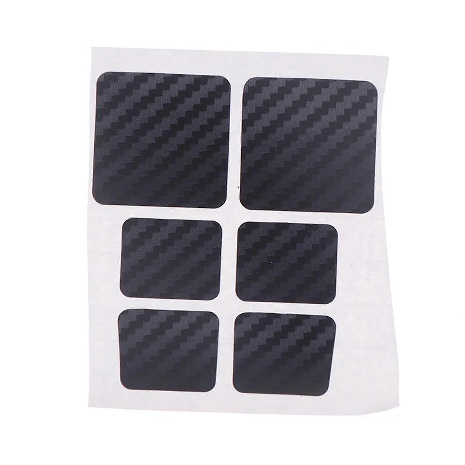 6Pcs/Set Touchpad Protective Sticker Compatible for Steam Deck Waterproof PVC Game Console Trackpad