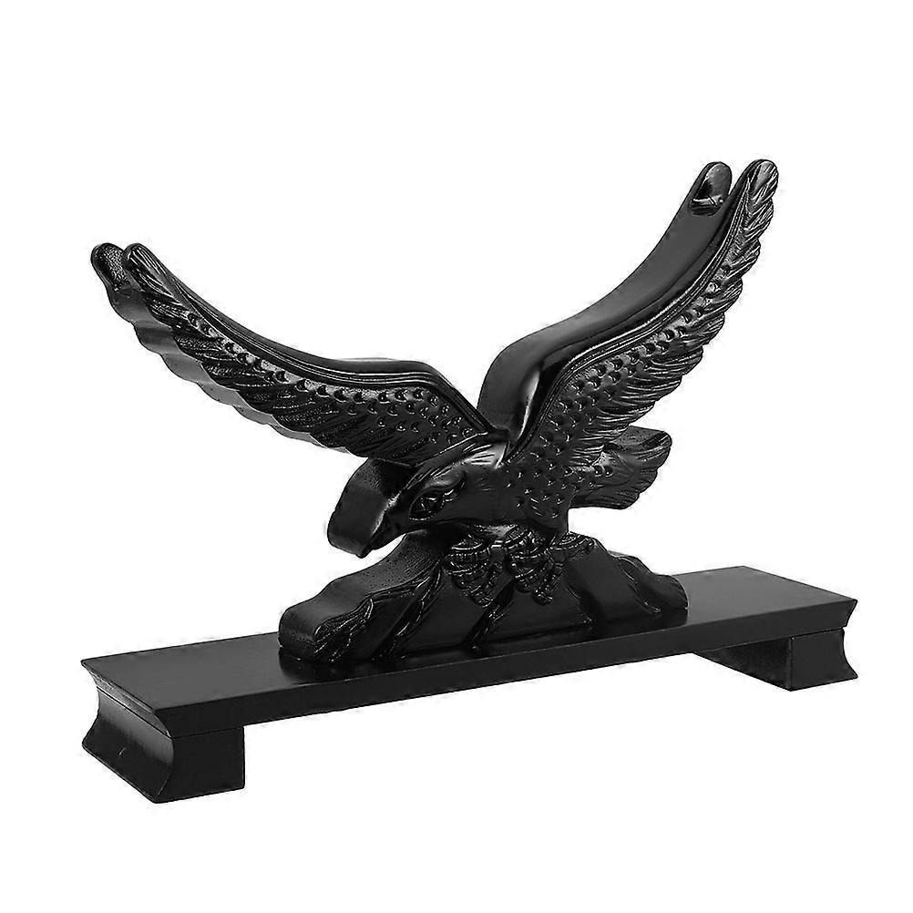 Black Resin Eagle Sword Display Stand for Display Horizontal Sword Holder