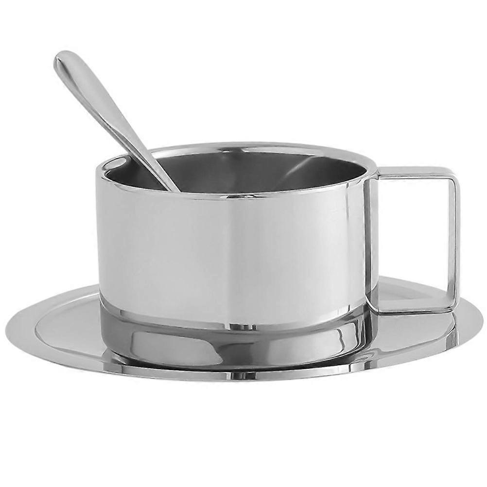 Multi-Function Water Cup Stainless Steel Coffee Mug for 5Sets Use