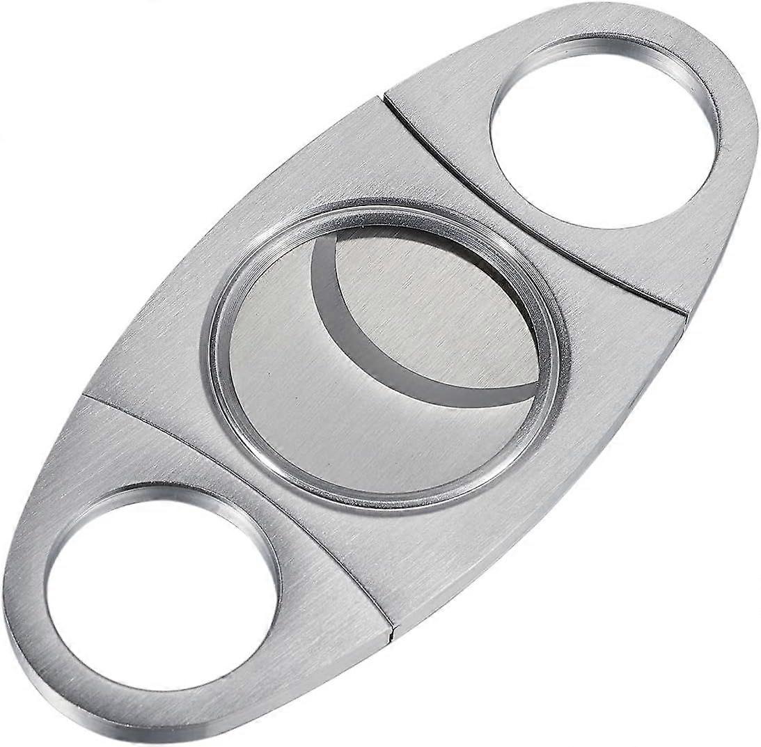 Double Guillotine Cigar Cutter (Silver)