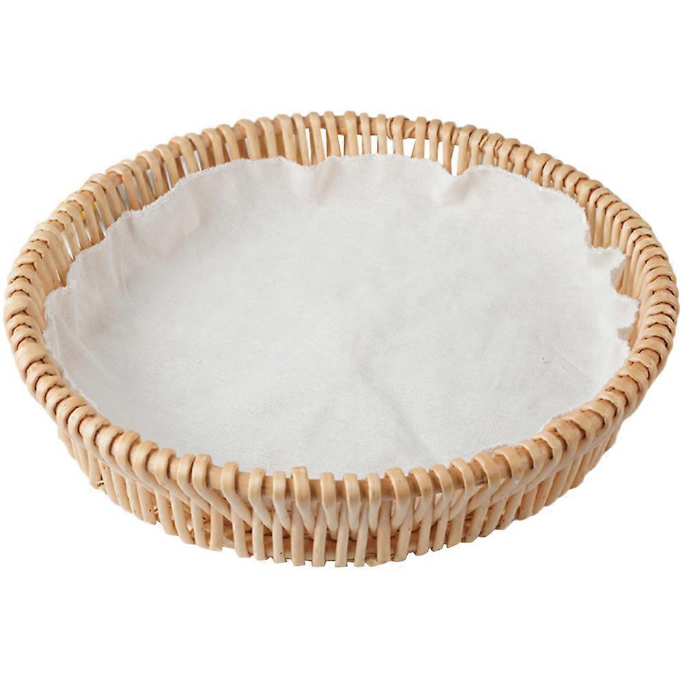 Bread Basket Woven Bread Basket for Serving 1Set Household Use
