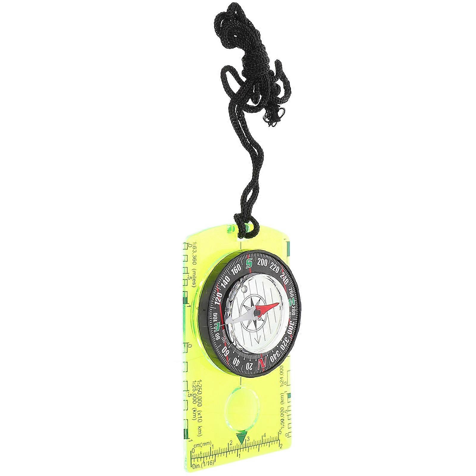 Multifunctional Compass Hiking Compass for Outdoor Use 5Pcs