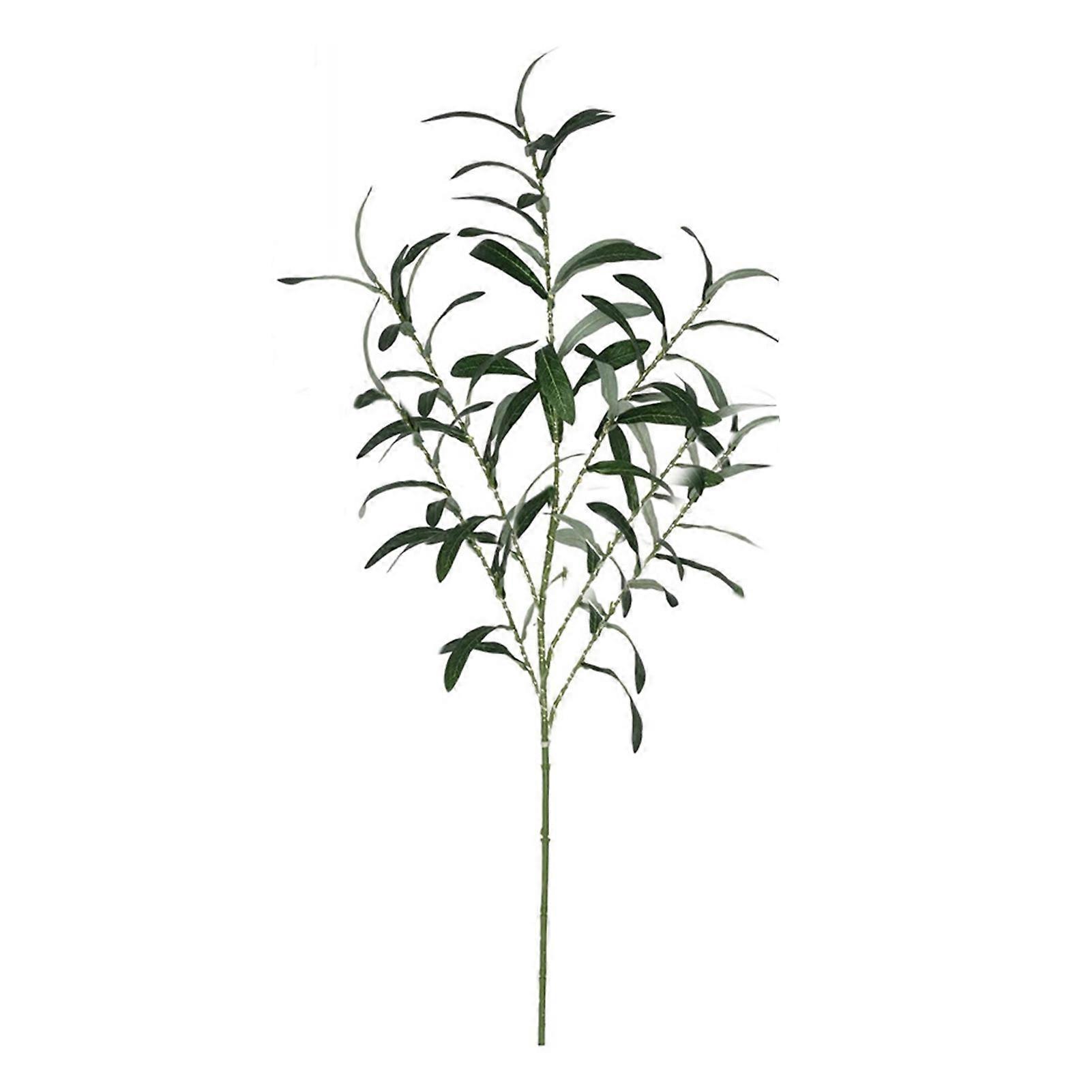 Lighted Olive Branches with Timer Vase Artificial Tree Branches Realistic