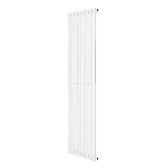 Oval Single Column Radiator 1800 x 480mm Modern Designer Single Panel Central Heating Heater Gloss