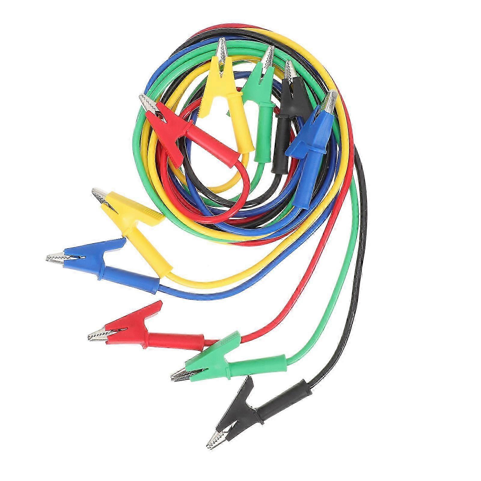 Test Leads with Clips for Testing 25Pcs Assorted Colors
