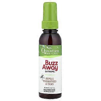 Quantum Health, Buzz Away Extreme®, Repels Mosquitoes & Ticks, 2 fl oz (59 ml), 3-Pack
