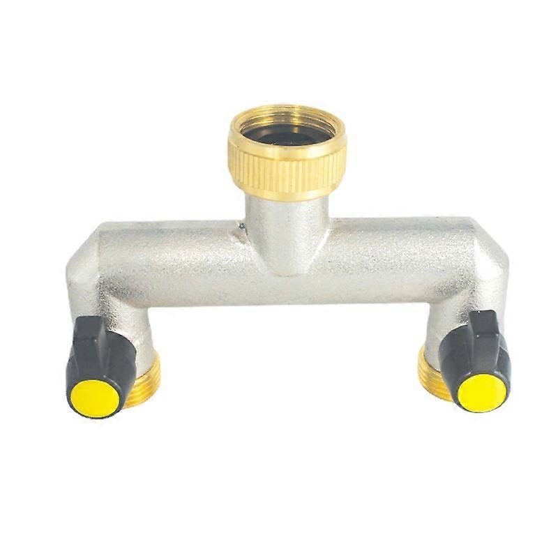 Two-way water distributor for connecting two units simultaneously