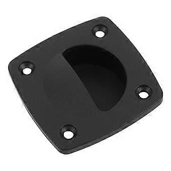 1 ensemble de poignée d’écoutille carrée en nylon pour couvercle d’écoutille de pont de bateau Traction d’écoutille marine Couvercles d’écoutille de bateau élégants Accessoires de yacht Poignée de traction encastrée pour bateau Ha