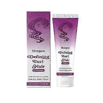 Hoegoa hair styling elastic nourishes hair, smoothes frizzy hair, makes hair shiny and curls elastic