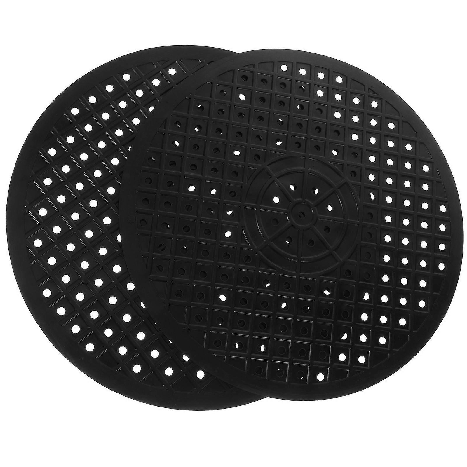 2pcs Rubber Sink Dish Drying Mat Kitchen Sink Protector Pad Draining Mat