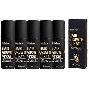 1-5x Hair Growth Spray with Biotin & Caffeine - Fast-Acting Hair Regrowth Treatment for Thinning Hair in Men & Women