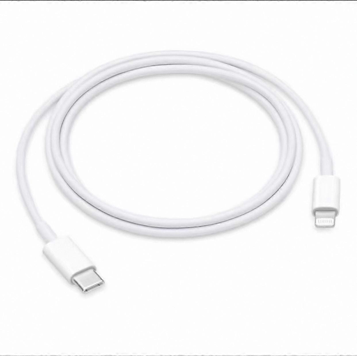 Compatible USB-C to Lightning Cable, 1 Meter, White