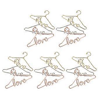 Doll Clothes Hangers Miniature Outfit Organizer for Home 15Pcs Iron