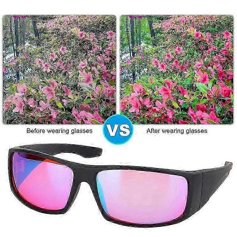 vision correction glasses for red green colour blindness