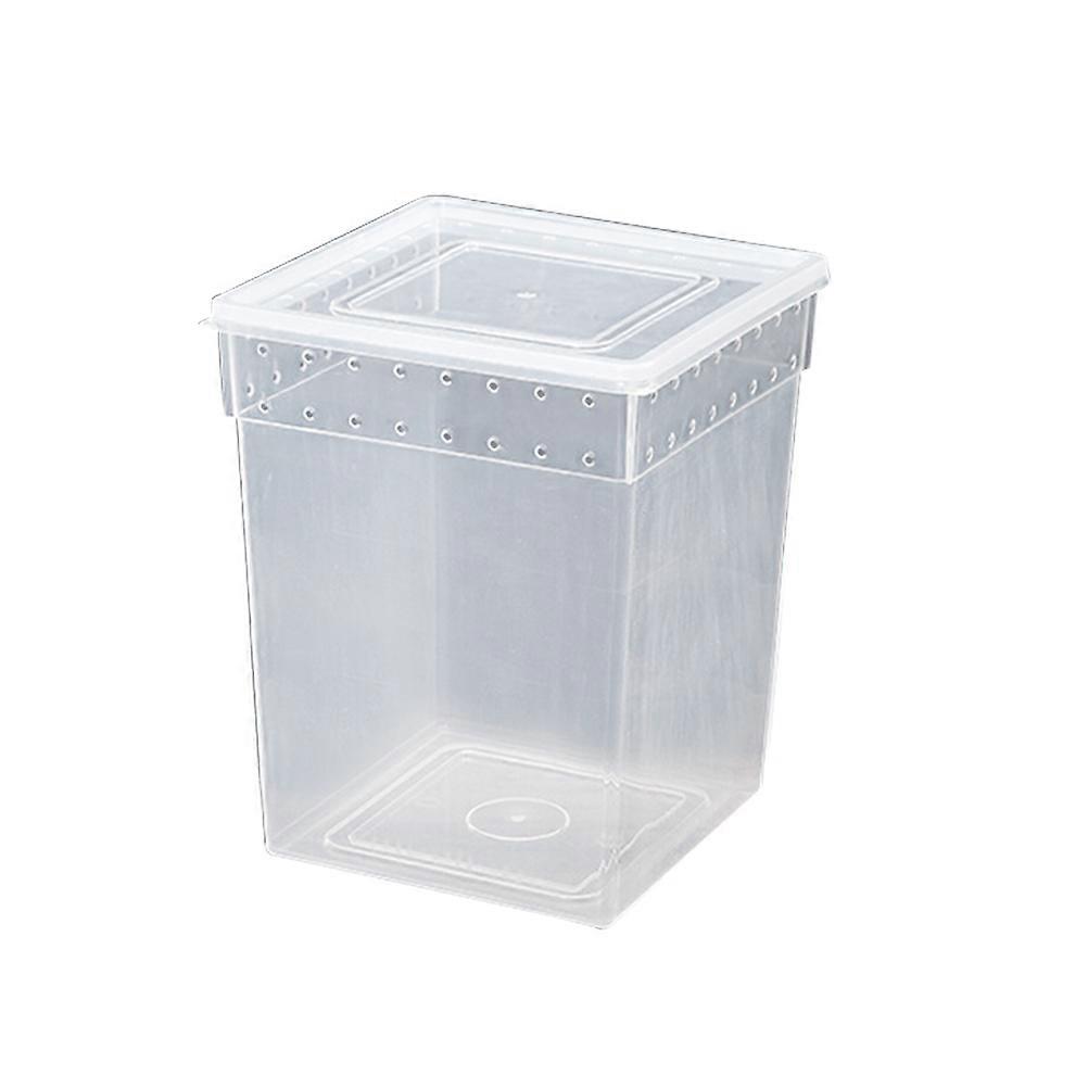 Reptile Box Transparent Breeding Box for Storage Lightweight Container
