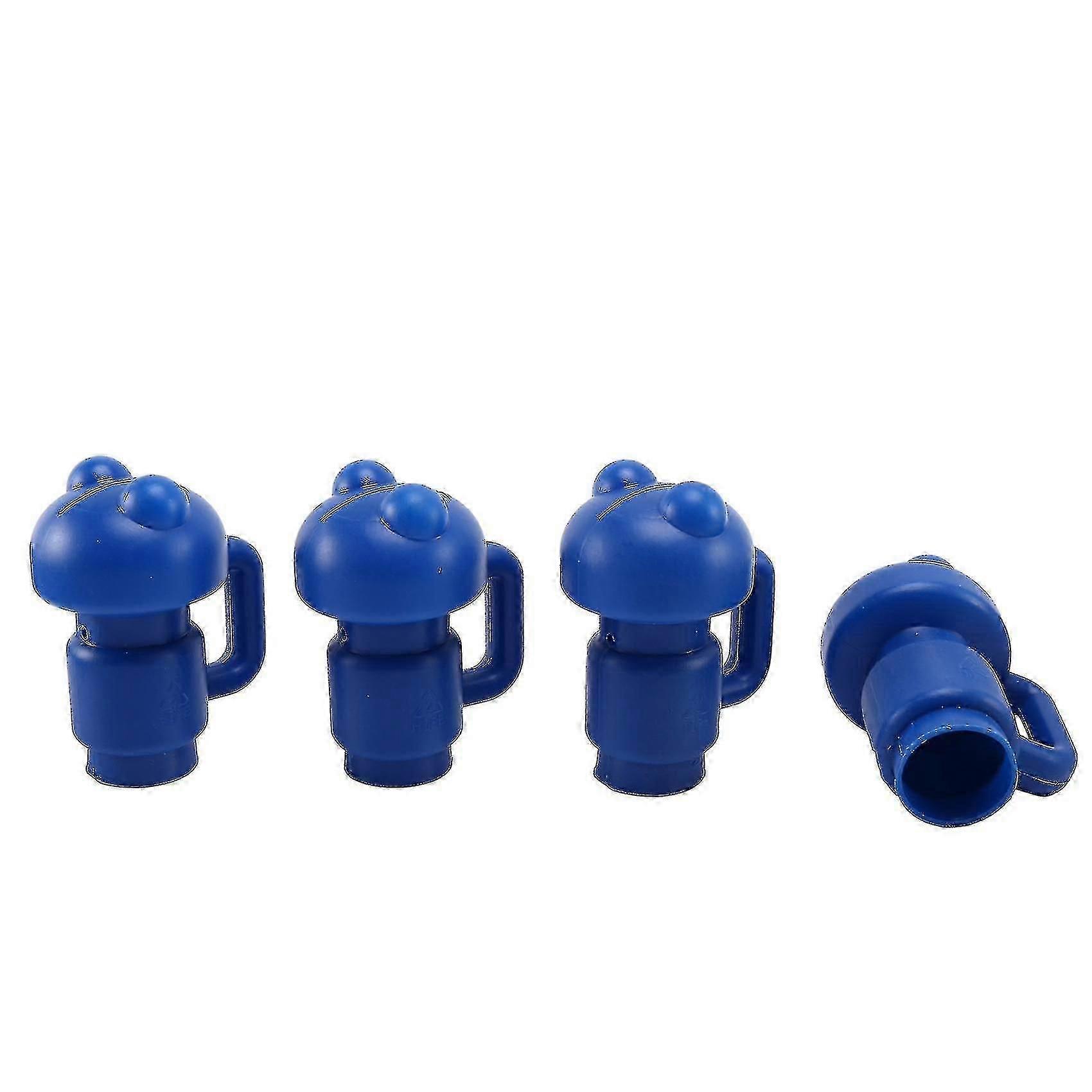Diameter Trampoline Enclosure Pole Cap For Net Hook, 10pcs-blue