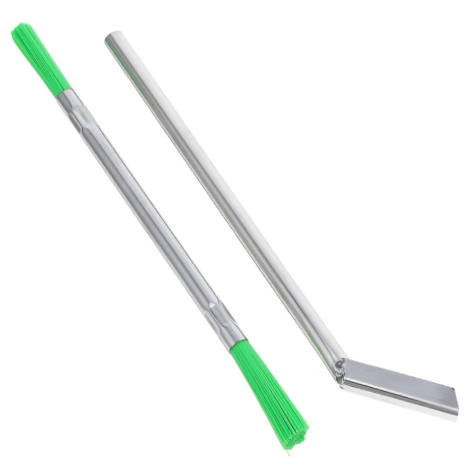 Groove Cleaning and Brush Elevator Tool for Maintenance