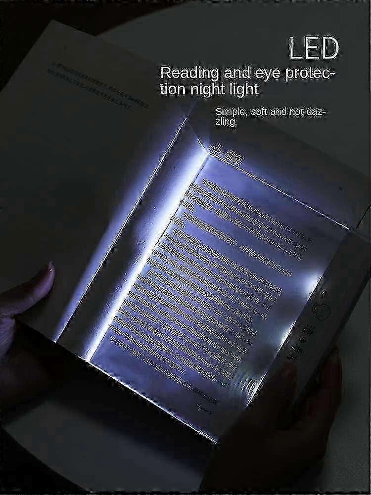 Slim Clear Panel Book Reading Light