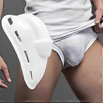 Men's Athletic Groin Protector TPR Vented Sports Cup For Football Baseball MMA Muay Thai Hockey